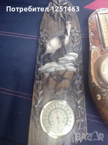 Промо-Барометри Термометър и Часовник , снимка 4 - Антикварни и старинни предмети - 50002510
