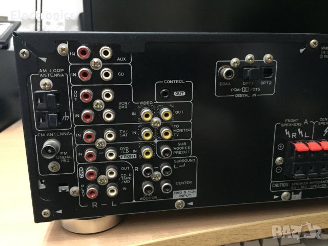 Аудио Ресийвър Pioneer VSX-609RDS / Усилвател 5+1, снимка 5 - Ресийвъри, усилватели, смесителни пултове - 41562933