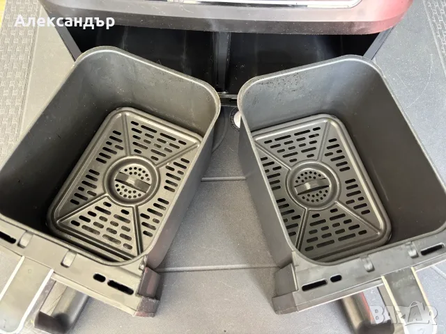 AIR FRYER NINJA AF400EU MAX DOUBLE BASKET, снимка 2 - Фритюрници - 56255711