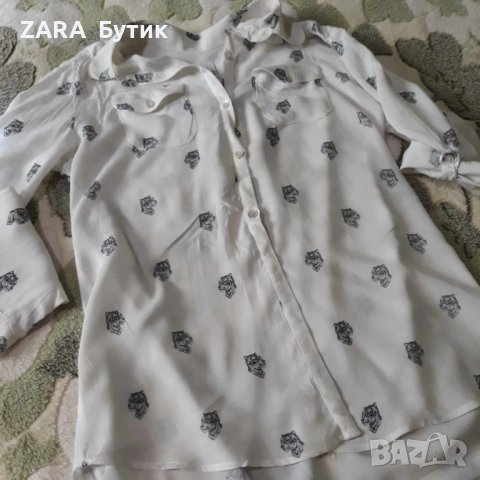 ZARA Бяла Риза/ръст 152 см., снимка 6 - Детски ризи - 42536713