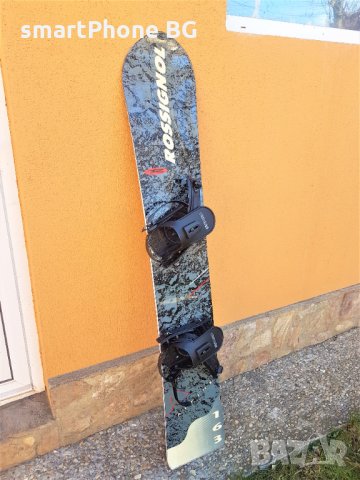  Snowboard Rossignol Alpine 163 + автомати, снимка 2 - Зимни спортове - 34807586