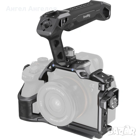 Дръжка за камера (Top Handle) SmallRig Rhinoceros - НОВА!, снимка 6 - Чанти, стативи, аксесоари - 53561522