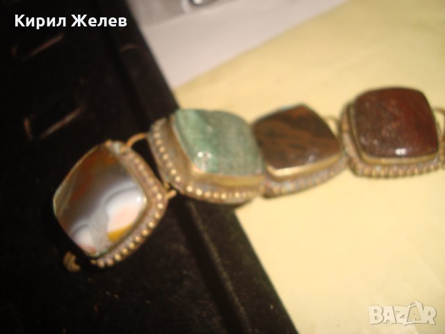 НЕФРИТЕНА ОТОМАНСКА ГРИВНА СКЪПОЦЕННИ КАМЪНИ САЧАН МАЙСТОРСКА РЪЧНА СТАРА ИЗРАБОТКА УНИКАТ 18196, снимка 11 - Антикварни и старинни предмети - 33792340