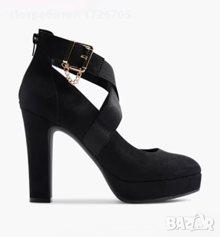 Стилни дамски обувки на висок ток 