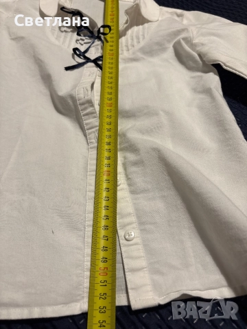 Блуза официална 9-10 години, снимка 6 - Детски Блузи и туники - 51947407