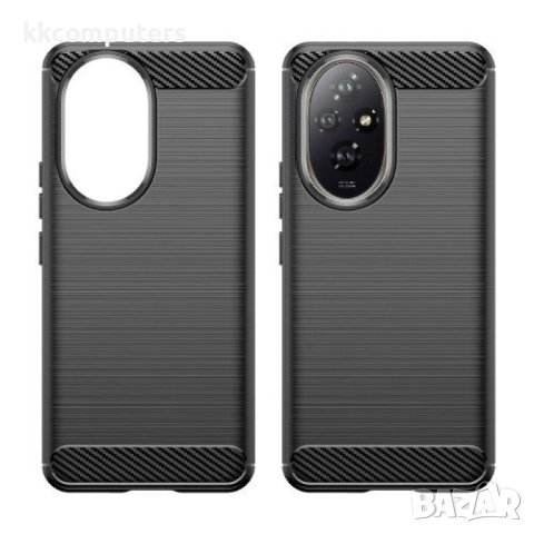 Honor 200 5G Удароустойчив Carbon Fiber Калъф и Протектор, снимка 9 - Калъфи, кейсове - 52837980