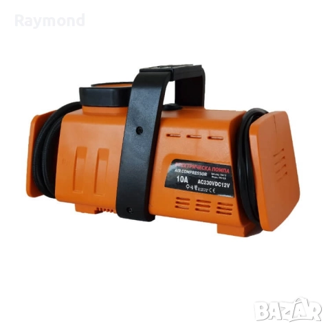 KraftWorld компресор за въздух 12V/220V, универсален за автомобили и дома, снимка 4 - Компресори - 51793346