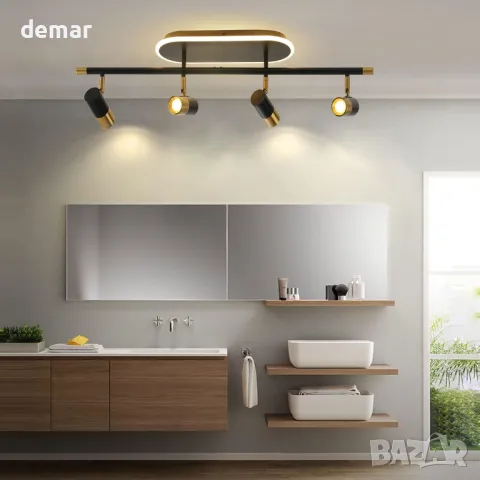 EIDISUNY LED димируеми таванни 4-посочни прожектори с дистанционно,30W, снимка 9 - Лед осветление - 49291509