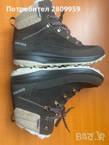 Зимни непромокаеми кожени обувки, снимка 2 - Мъжки боти - 53644204