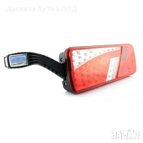 1бр. ЛЕД LED стоп с рогче, е-марк, 12-24V, снимка 5 - Части - 53752251