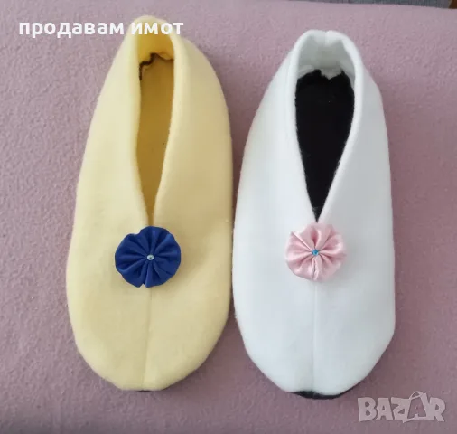 Дамски вълнени терлици 5+1 , снимка 5 - Ръчно изработени сувенири - 56204590