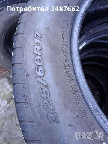 225 60 17 COOPER 2бр летни , снимка 5 - Гуми и джанти - 53659679