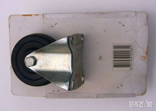 Нови К-т PP Ходови КОЛЕЛА Ø72 x 93 мм Фиксирани Въртящи Спирачка с Планки Главини Оси Лагери БАРТЕР, снимка 3 - Друго търговско оборудване - 44686153