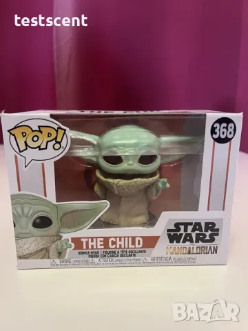 Funko POP! Star Wars The Mandalorian The Child Grogu Детето Грогу фигурка 368 Междузвездни Войни, снимка 5 - Фигурки - 49419369