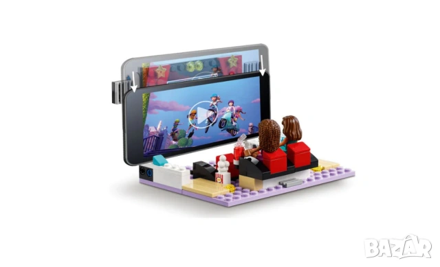 Ново LEGO Friends - Киносалон в Хартлейк Сити (41448), снимка 5 - Конструктори - 53844724