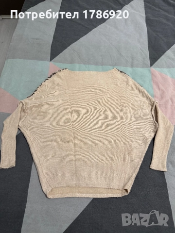 Дамски пуловер Caitlyn с леопардов принт, снимка 3 - Жилетки - 47809507