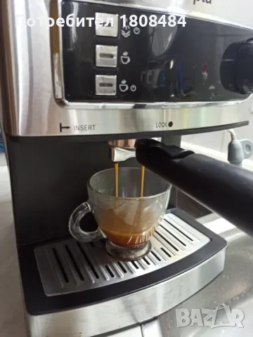 Кафемашина Концепта с ръкохватка с крема диск, работи отлично и прави хубаво кафе с каймак , снимка 2 - Кафемашини - 48757393