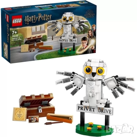 LEGO Harry Potter Хедуиг на Привит драйв 4 76425 , снимка 3 - Конструктори - 52900161