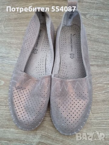 Дамски обувки естествена кожа, снимка 1 - Дамски ежедневни обувки - 41589213