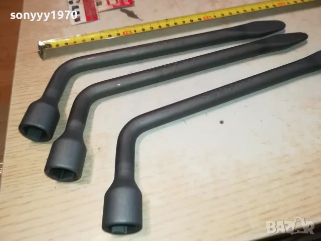 ЛУЛА КЛЮЧ ЗА ГУМИ-21ММ-19ММ-17ММ НОВ ЯК ЗА 15ЛВ 3003251741, снимка 8 - Аксесоари и консумативи - 49699258