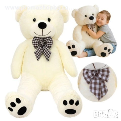 Голямa Плюшенa играчка мече - 80 см, 120 см или 160 см, снимка 8 - Плюшени играчки - 52432442