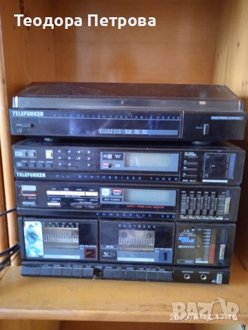 Радиокасетофон и грамофон с големи тонколони, снимка 1 - Радиокасетофони, транзистори - 41168579