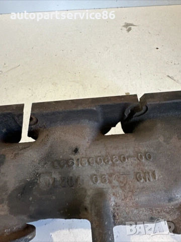 Изпускателен колектор ляво разположение на волана за Peugeot 407 2.2 HDI (2007) 9681890680, снимка 3 - Части - 53700082