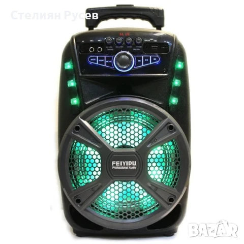 24077   Feiyipu ES-81 караоке блутут  акумулаторна тонколона  Аудио система  цена 85  лв -зарежда се