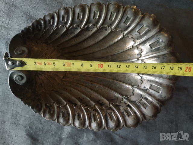 Стар посребрен лъжичник WMF, снимка 5 - Антикварни и старинни предмети - 36482053