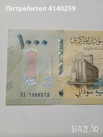 СУДАН БАНКНОТА 1000 ПАУНДА 2024 Г , снимка 4 - Нумизматика и бонистика - 52702881