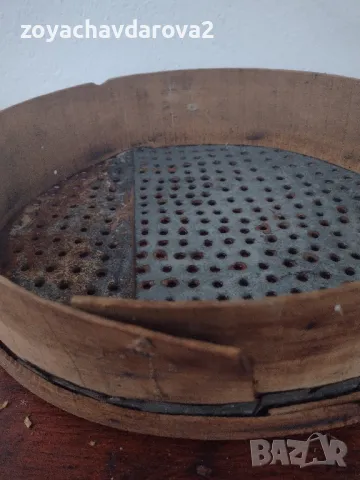СТАРО ГОЛЯМО МЕТАЛНО СИТО, снимка 7 - Антикварни и старинни предмети - 48997803