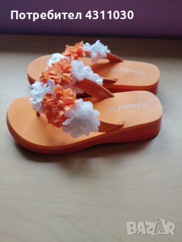 Детски чехли 34 номер defonseca, снимка 3 - Детски сандали и чехли - 53807725