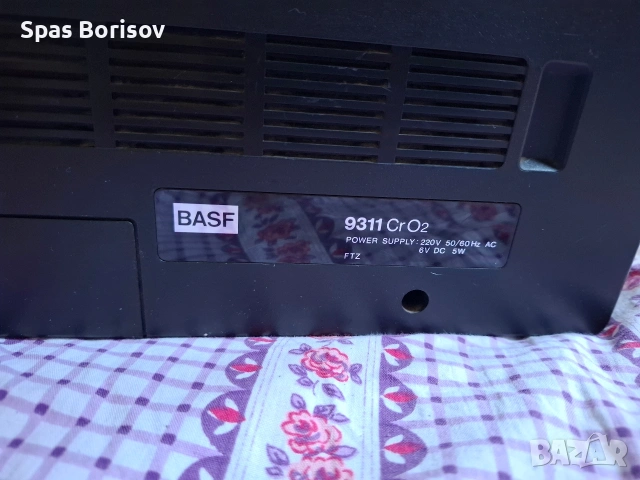 Basf 9311CrO2, снимка 4 - Радиокасетофони, транзистори - 53634637