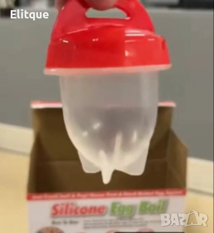 Силиконови формички за варене на яйца без черупка – комплект 6 броя