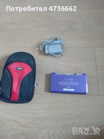 Nintendo 3DS - color: purple/ Нинтендо 3DS в лилав цвят, снимка 3 - Nintendo конзоли - 53715351