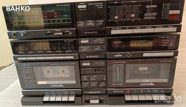 Аудио уредба мултикомпонент SANYO Japan, снимка 1