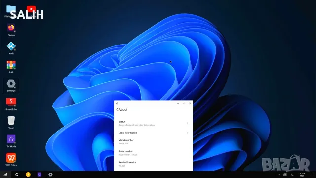Remix Mini RM1G Мини компютър Mini PC - перфектен за офис задачи, интернет и учене, снимка 12 - Работни компютри - 55976337