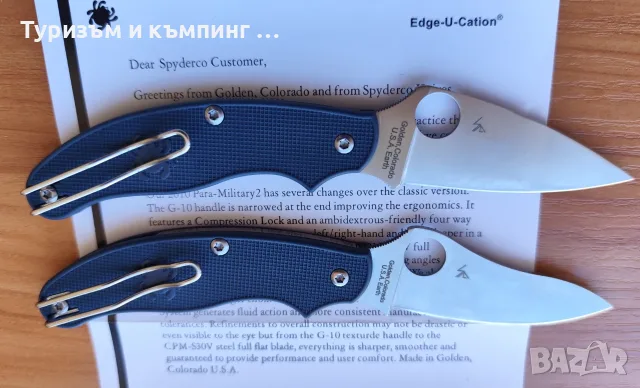  Spyderco UK Penklife C94/Spyderco Jot Singh Khalsa Spyderco C94, снимка 14 - Ножове - 22641154