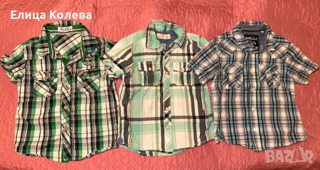 H&M и други 3 ризи за момче 5 г/110 см