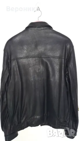 Кожено яке, снимка 2 - Якета - 47420430