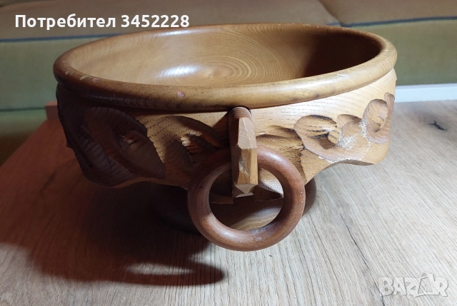 дърворезба купа за ценители , снимка 5 - Декорация за дома - 52257580