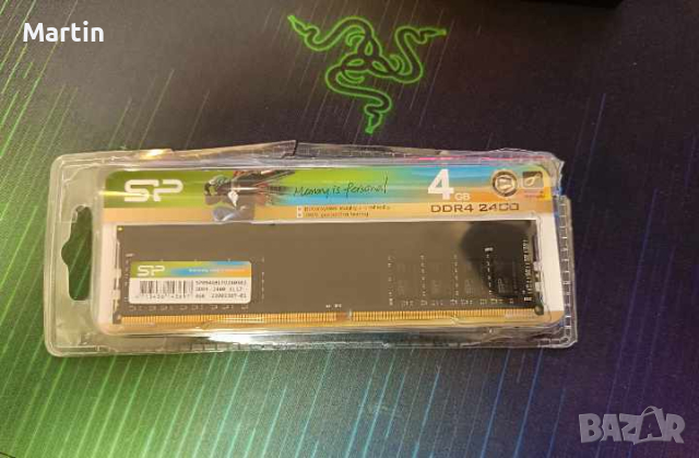 RAM Памет 4GB DDR4 2400 Silicon Power - SP004GBLFU240X02