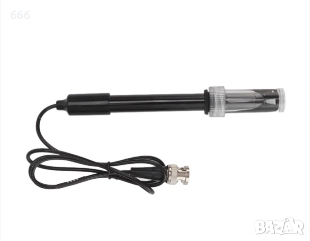 pH сонда с BNC конектор, Mmgoqqt, за лаборатория, аквариум, басейн, малък размер, снимка 2 - Друга електроника - 53419350