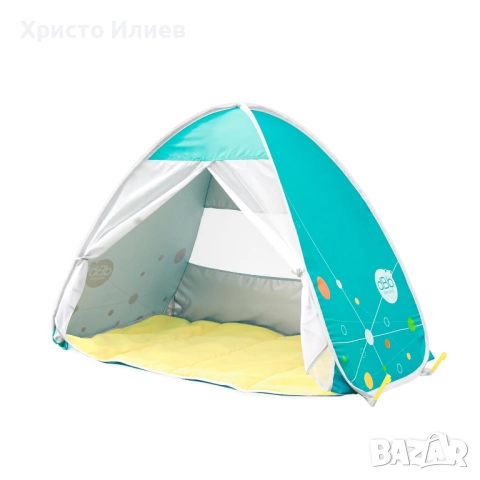 Сгъваема палатка за деца с UV защита pop up с подложка за плаж къмпинг градина, снимка 9 - Палатки - 52833051