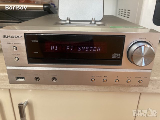 Усилвател  Sharp USB / CD / FM, снимка 3 - Ресийвъри, усилватели, смесителни пултове - 34617183