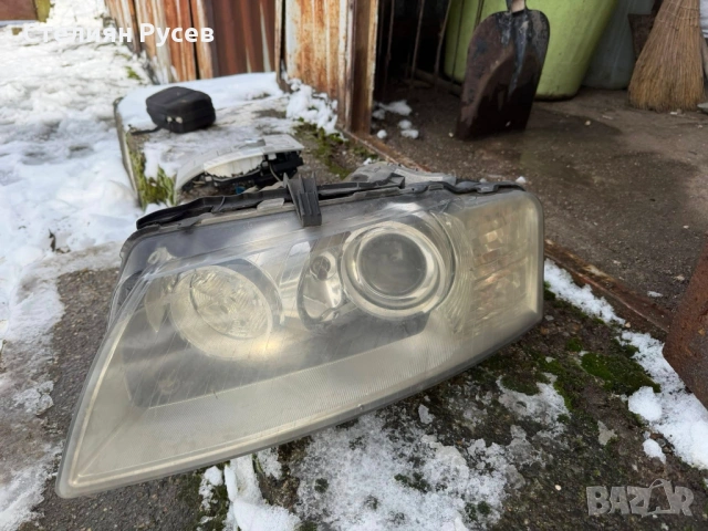 ляв фар led аudi a8 s8 d3 5.2 450hp facelift 2009г цена 200 евро 4e0 941 003  4e led  щипките са счу, снимка 6 - Части - 53558041