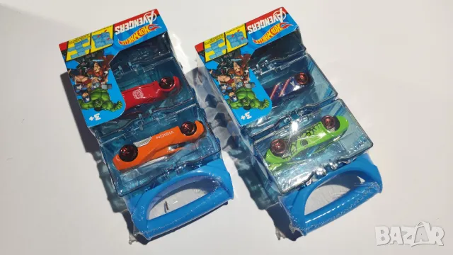 Метални колички Avengers Hot Wheels, комплект 3 бр., мащаб 1:42, снимка 4 - Коли, камиони, мотори, писти - 48860402