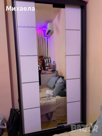 Гардероб с плъзгащи врати garderob s plazgashti vrati