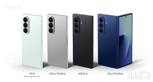 НОВ❗️ НЕразпечатан❗️ГАРАНЦИЯ❗️ SAMSUNG Z FOLD 7❗️ Лизинг от 105лв/м ❗️ black/blue/mint/Grey 256gb 