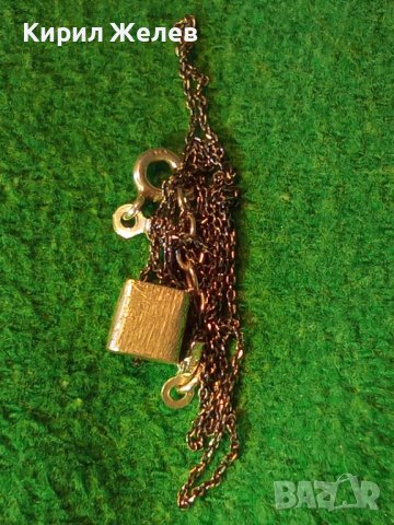 ПРЕКРАСНО НЕЖНО СРЕБЪРНО АРТ ДЕКО СТИЛ КОЛИЕ СРЕБРО 925 ФИНА РЪЧНА ИЗРАБОТКА 28527, снимка 2 - Колиета, медальони, синджири - 41388505